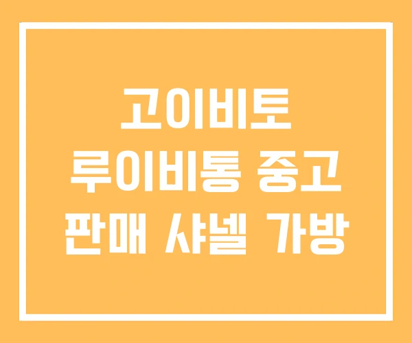 고이비토 루이비통 중고 판매 샤넬 가방 고이비토 루이비통 중고 판매 샤넬 가방