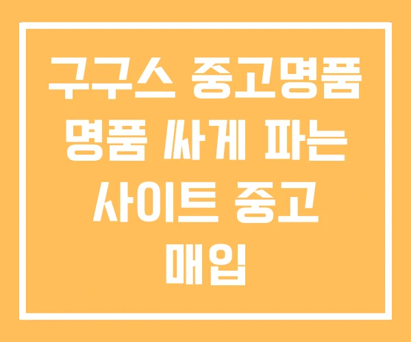 구구스 중고명품 명품 싸게 파는 사이트 중고 매입 구구스 중고명품 명품 싸게 파는 사이트 중고 매입