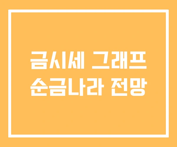 금시세 그래프 순금나라 전망 금시세 그래프 순금나라 전망