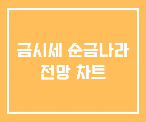 금시세 순금나라 전망 차트