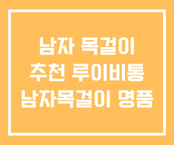 남자 목걸이 추천 루이비통 남자목걸이 명품 남자 목걸이 추천 루이비통 남자목걸이 명품