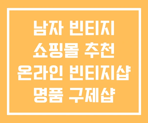남자 빈티지 쇼핑몰 추천 온라인 빈티지샵 명품 구제샵 남자 빈티지 쇼핑몰 추천 온라인 빈티지샵 명품 구제샵