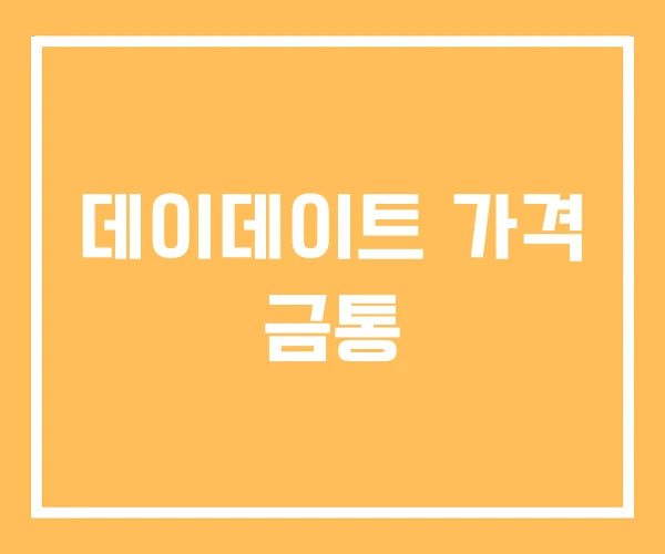 데이데이트 가격 금통 데이데이트 가격 금통