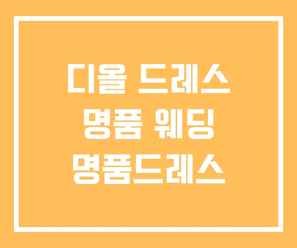 디올 드레스 명품 웨딩 명품드레스 디올 드레스 명품 웨딩 명품드레스