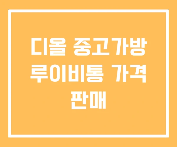 디올 중고가방 루이비통 가격 판매 디올 중고가방 루이비통 가격 판매