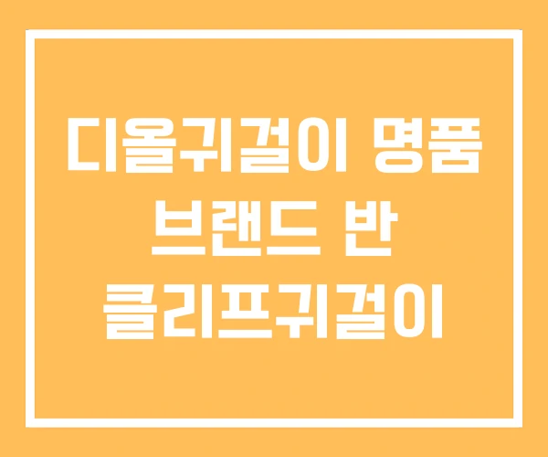 디올귀걸이 명품 브랜드 반 클리프귀걸이 디올귀걸이 명품 브랜드 반 클리프귀걸이