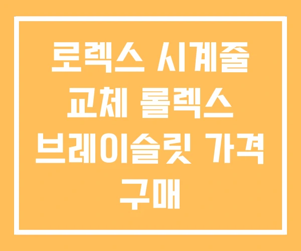 로렉스 시계줄 교체 롤렉스 브레이슬릿 가격 구매 로렉스 시계줄 교체 롤렉스 브레이슬릿 가격 구매