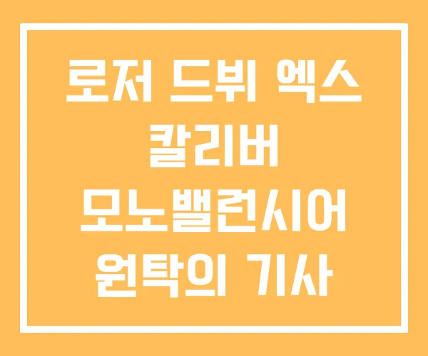 로저 드뷔 엑스 칼리버 모노밸런시어 원탁의 기사 실물 로저 드뷔 엑스 칼리버 모노밸런시어 원탁의 기사 실물