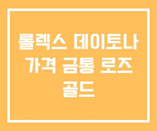 롤렉스 데이토나 가격 금통 로즈 골드 롤렉스 데이토나 가격 금통 로즈 골드