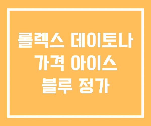 롤렉스 데이토나 가격 아이스 블루 정가 롤렉스 데이토나 가격 아이스 블루 정가