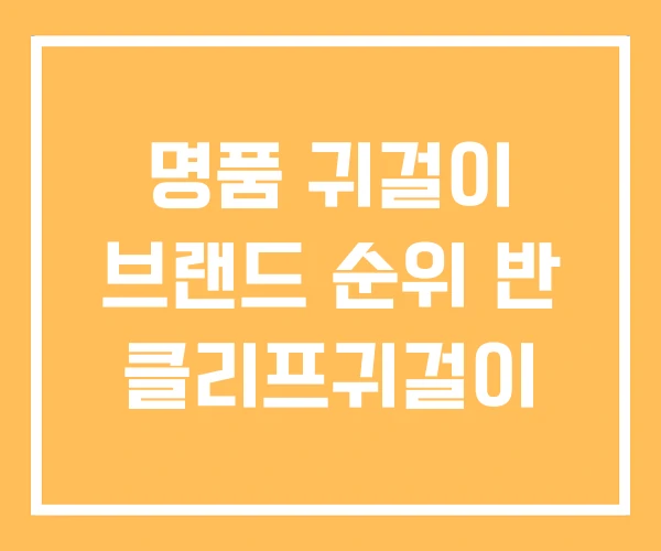 명품 귀걸이 브랜드 순위 반 클리프귀걸이 명품 귀걸이 브랜드 순위 반 클리프귀걸이