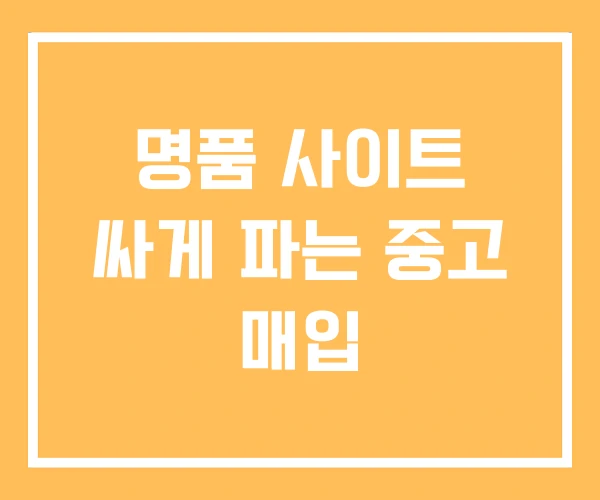 명품 사이트 싸게 파는 중고 매입 명품 사이트 싸게 파는 중고 매입