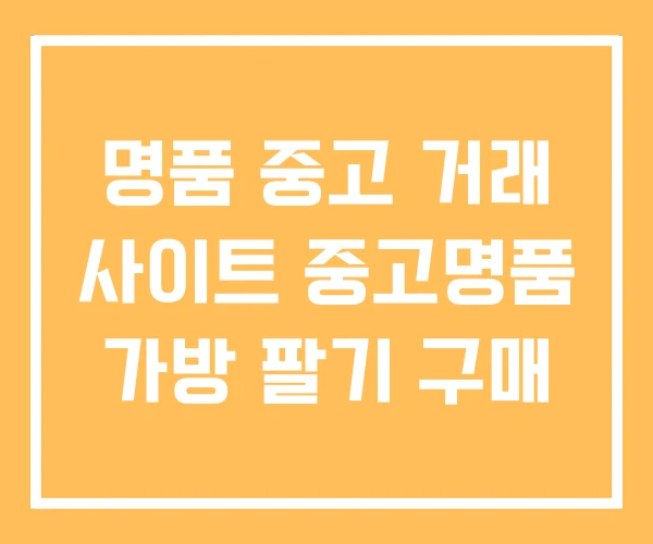 명품 중고 거래 사이트 중고명품 가방 팔기 구매 명품 중고 거래 사이트 중고명품 가방 팔기 구매