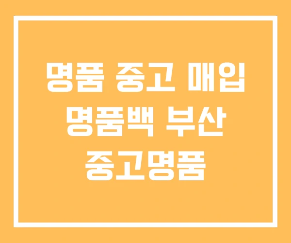 명품 중고 매입 명품백 부산 중고명품 명품 중고 매입 명품백 부산 중고명품