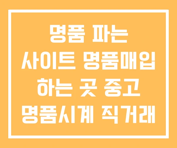 명품 파는 사이트 명품매입 하는 곳 중고 명품시계 직거래 명품 파는 사이트 명품매입 하는 곳 중고 명품시계 직거래