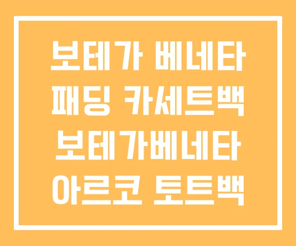 보테가 베네타 패딩 카세트백 보테가베네타 아르코 토트백 보테가 베네타 패딩 카세트백 보테가베네타 아르코 토트백