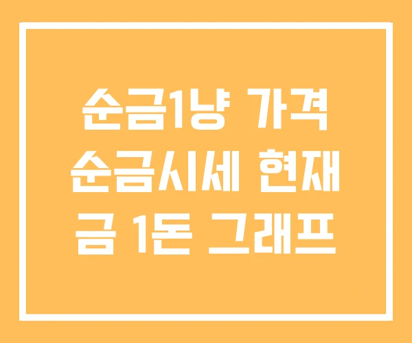 순금1냥 가격 순금시세 현재 금 1돈 그래프 순금1냥 가격 순금시세 현재 금 1돈 그래프