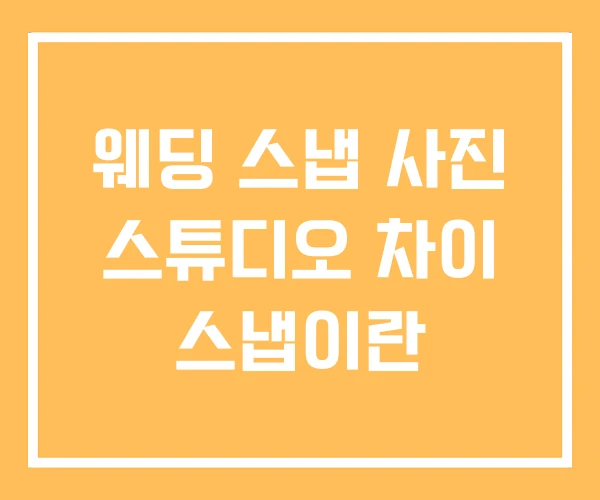 웨딩 스냅 사진 스튜디오 차이 스냅이란 웨딩 스냅 사진 스튜디오 차이 스냅이란