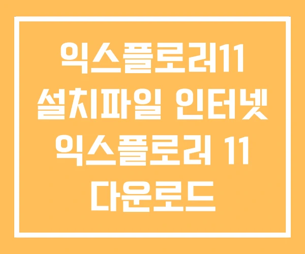 익스플로러11 설치파일 인터넷 익스플로러 11 다운로드 익스플로러11 설치파일 인터넷 익스플로러 11 다운로드